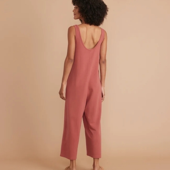 Marine layer Offline Jumpsuit in Rosewood - Picture 3 of 5